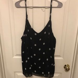 TORRID CHIFFON DOUBLE LAYER SWING CAMI